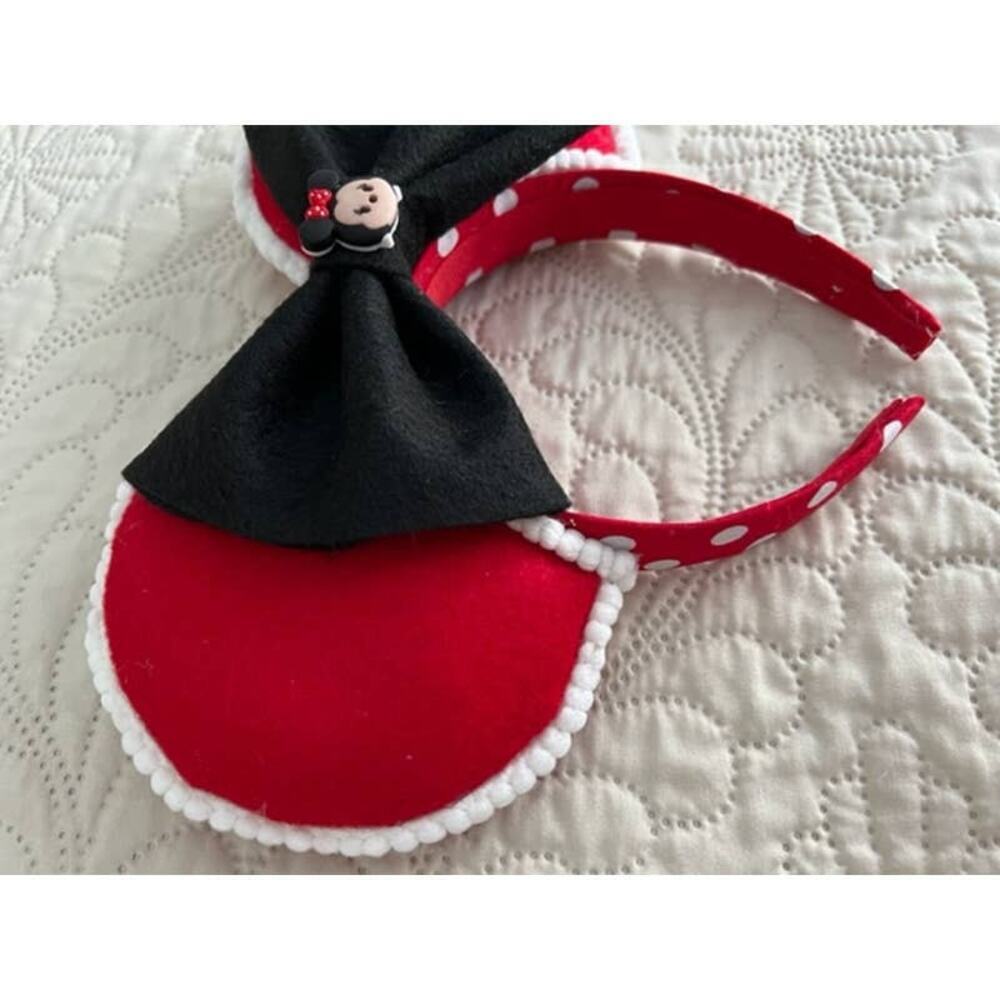 Disney Minnie Mouse Handmade Minnie Ears - Picture 4 of 4